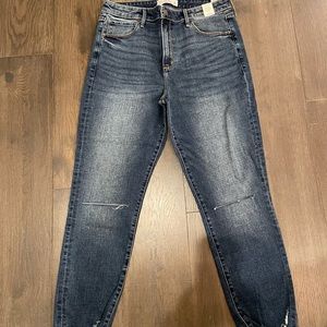 Abercrombie & Fitch High Rise Super Skinny Ankle Jeans